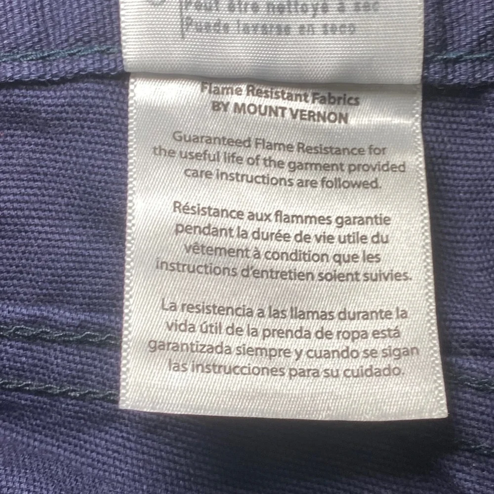 Carhartt FR Original Fit Flame Resistant Work Pants Navy 38x30 CAT 2 NWT